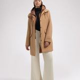 Celeste Women's Mid-Length Wool Coat