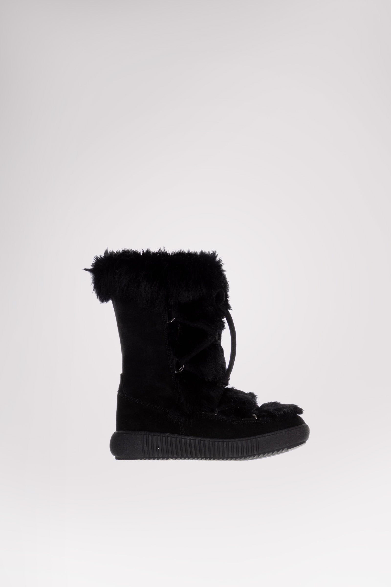 Amelia Women s Suede and Fur Boot