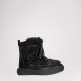 Anet Short-Eco Women's Suede and Faux Fur Boot