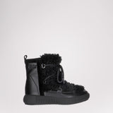 Anet Short-Eco Women's Suede and Faux Fur Boot