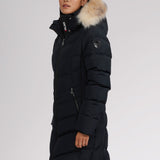 January Women's Quilted Puffer w/ Faux Fur
