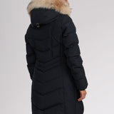 January Women's Quilted Puffer w/ Faux Fur