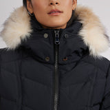 January Women's Quilted Puffer w/ Faux Fur