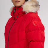 January Women's Quilted Puffer w/ Faux Fur
