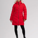 January Women's Quilted Puffer w/ Faux Fur