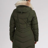 January Women's Quilted Puffer w/ Faux Fur