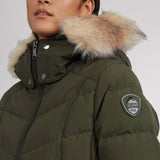 January Women's Quilted Puffer w/ Faux Fur