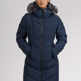 January Women's Quilted Puffer w/ Faux Fur