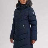 January Women's Quilted Puffer w/ Faux Fur