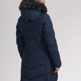 January Women's Quilted Puffer w/ Faux Fur