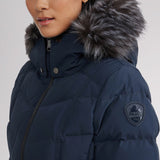 January Women's Quilted Puffer w/ Faux Fur