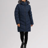 January Women's Quilted Puffer w/ Faux Fur