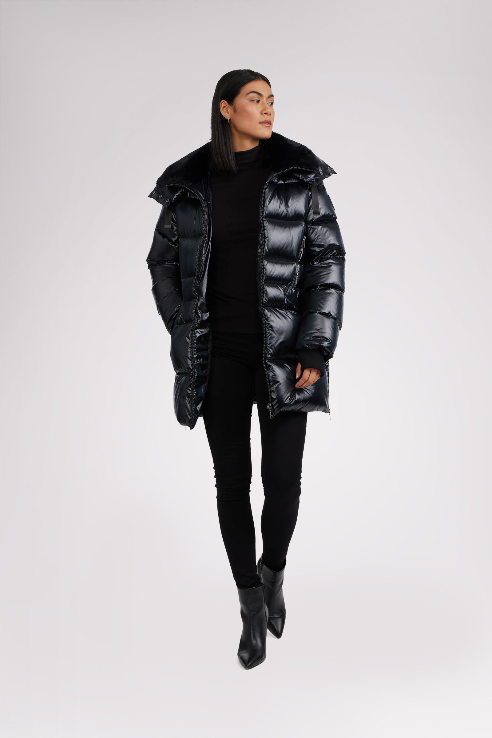 Lyra Women's Quilted Puffer Jacket - Main Image