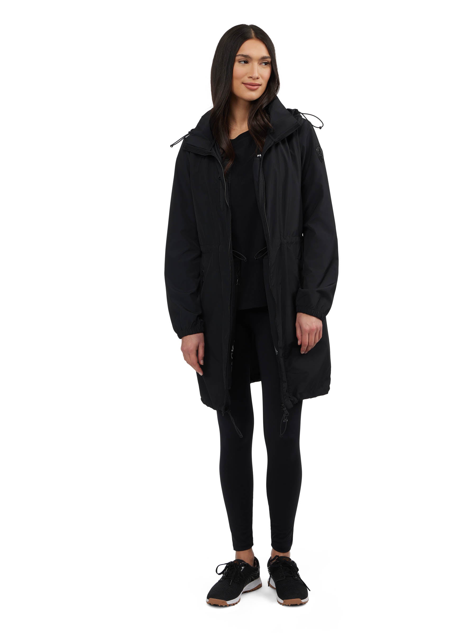 Full length packable raincoat best sale