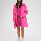 Esen Women's Long Packable Raincoat