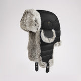 Wolf Unisex Trapper Hat w/Fur