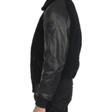 Campbell Men's Shearling and Leather Varsity Jacket