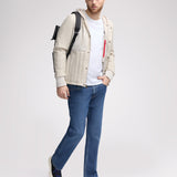 Carnelian Men's Quilted Shacket