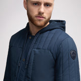 Carnelian Men's Quilted Shacket