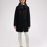 Celeste Women's Mid-Length Wool Coat