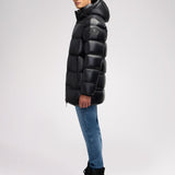 Dechen Men's Long Puffer w/detachable hood