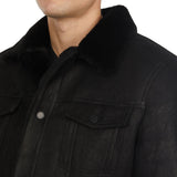 Trucker Men's Sheepskin Coat