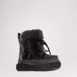 Anet Zip Women's Suede and Fur Boot