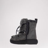 Anet Zip Women's Suede and Fur Boot