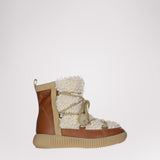 Anet Short-Eco Women's Suede and Faux Fur Boot
