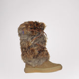 Julieta-Eco Women's Suede and Faux Fur Boot