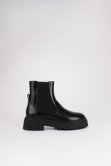 BLACK LEATHER