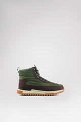 MILITARY GREEN-DARK BROWN