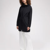 Galena Women's Hooded Short Raincoat