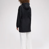 Galena Women's Hooded Short Raincoat