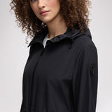 Galena Women's Hooded Short Raincoat