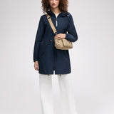 Galena Women's Hooded Short Raincoat