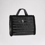 Shearling Puffy Tote
