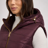 Isabelle Women's Lightweight Reversible Faux Mink Vest
