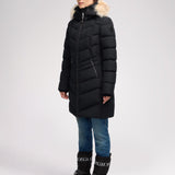January Women's Quilted Puffer w/ Faux Fur