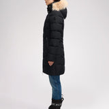 January Women's Quilted Puffer w/ Faux Fur