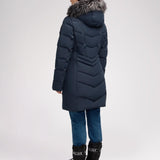 January Women's Quilted Puffer w/ Faux Fur