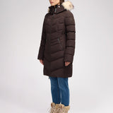 January Women's Quilted Puffer w/ Faux Fur