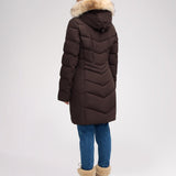 January Women's Quilted Puffer w/ Faux Fur