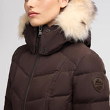 January Women's Quilted Puffer w/ Faux Fur