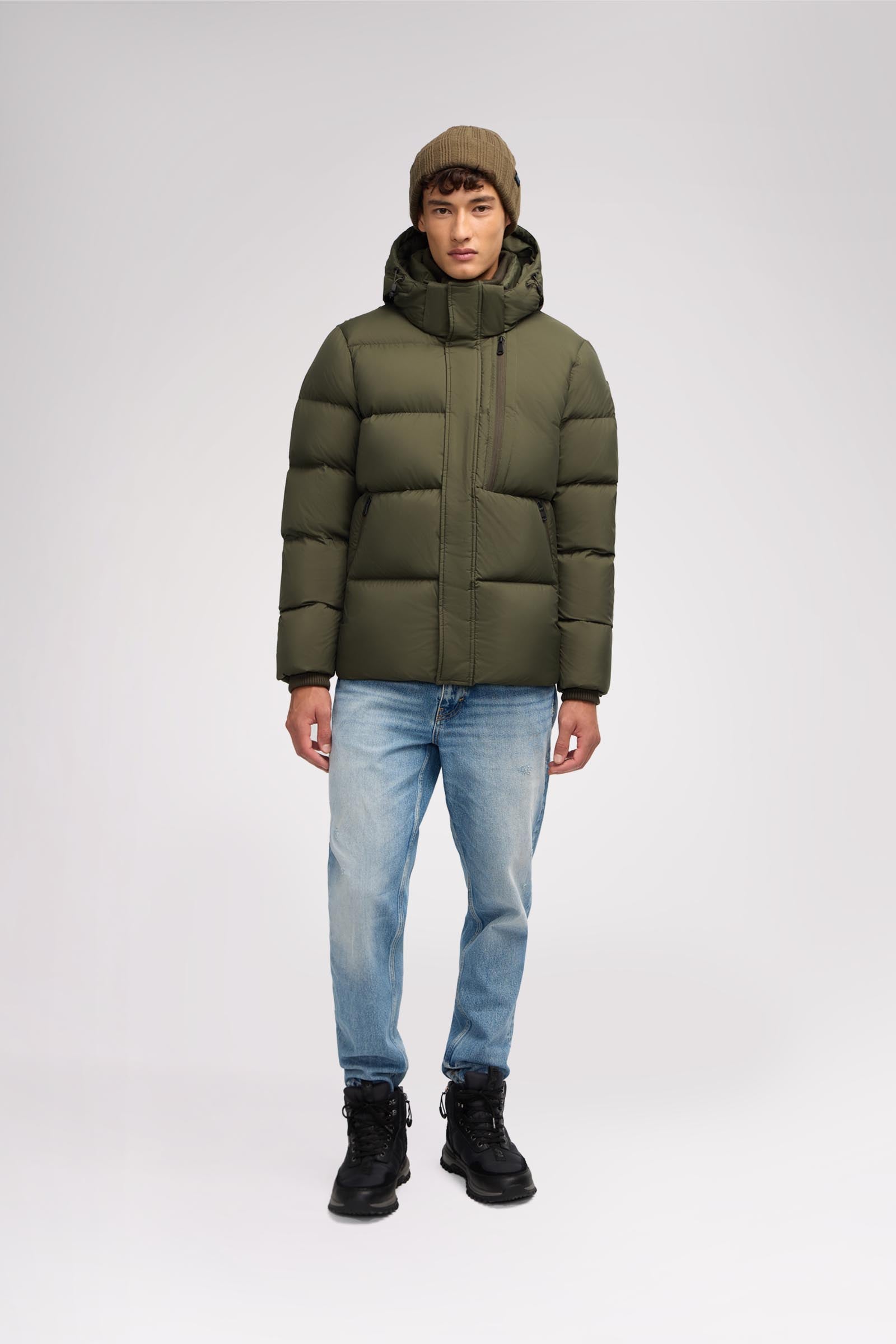 Jericho Men's Puffer w/ removable hood