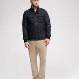 Obsidian Men's Onion Quilted Shacket