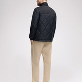 Obsidian Men's Onion Quilted Shacket