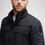 Obsidian Men's Onion Quilted Shacket