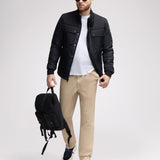 Obsidian Men's Onion Quilted Shacket