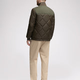 Obsidian Men's Onion Quilted Shacket